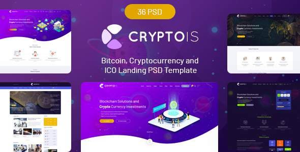 Cryptois - Bitcoin, Cryptocurrency and ICO Landing PSD Template
           TFx Grier Denholm