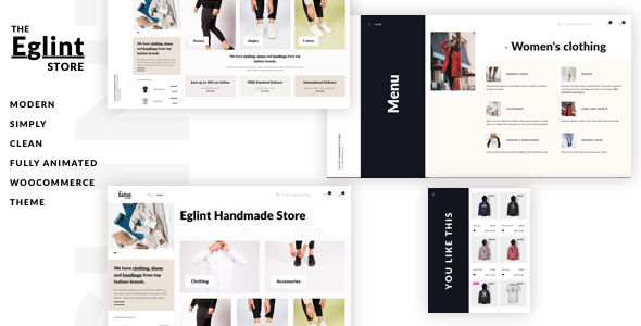 Eglint - Minimal and Modern WooCommerce Theme
           TFx Brady Glen