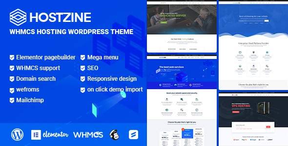 Hostzone - Hosting WordPress Theme
           TFx Elihu Ernest