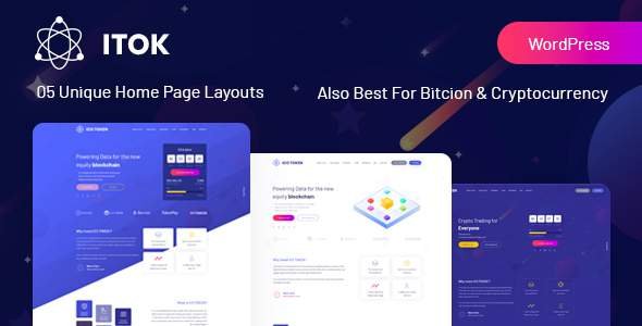 ITok - ICO and Cryptocurrency WordPress Theme
           TFx Shelby Caedmon