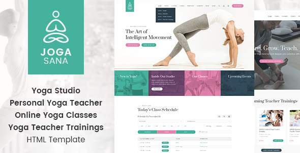 Jogasana - Yoga Oriented Website Template
           TFx Hal Jeffery