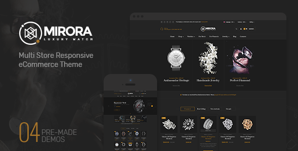Mirora - Watch & Luxury Store Opencart Theme
           TFx Jeffry Ivan