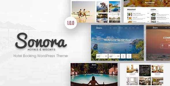 Sonora - Hotel Booking WordPress Theme
           TFx Zoroaster Moses