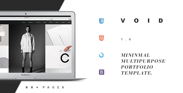 Void – Minimal Multi-Purpose Creative Portfolio
           TFx Onangwatgo Maynerd