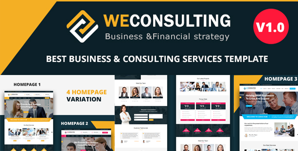 WECONSULTING - Responsive BootStrap Drupal 8.5 Theme
           TFx Gabriel Ben