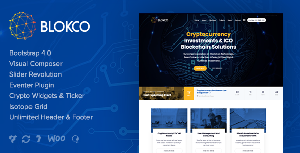 Blokco - Cryptocurrency WordPress Theme
           TFx Lance Upton