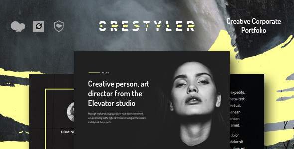 Crestyler - Creative Portfolio WordPress Theme
           TFx Jess Scottie