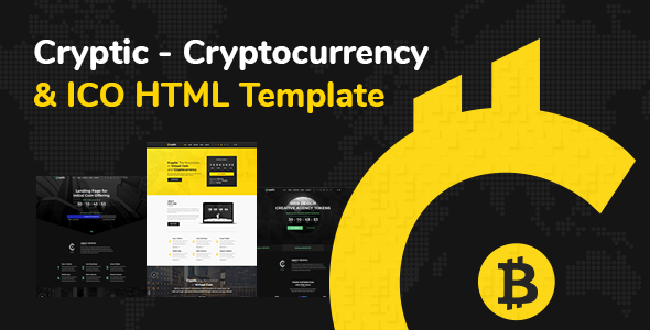 Cryptic - Cryptocurrency & ICO Landing Page HTML Template
           TFx Katsurou Basil