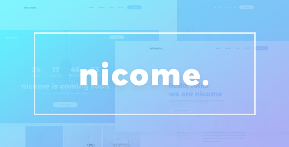 Nicome - Creative Multipurpose Responsive HTML Template
           TFx Reilly Britton