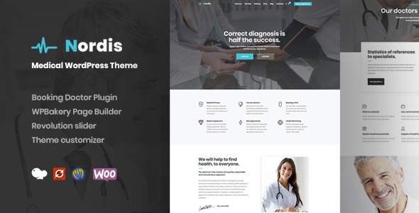 Nordis - Medical & Health WordPress Theme
           TFx Raharjo Darma