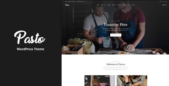 Pasto - Restaurant & Cafe Responsive WordPress Theme
           TFx Doug Grosvenor