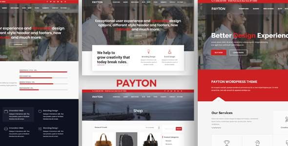 Payton - Multipurpose Responsive WordPress Theme
           TFx Greg Cherokee
