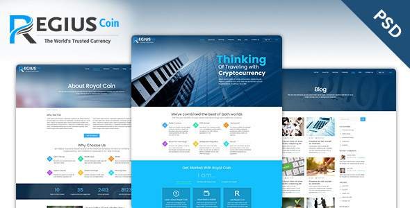 Regius Coin PSD Template
           TFx Davey Swithin
