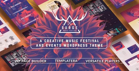 Surge - Music Festival & Event Theme
           TFx Roland Raymund