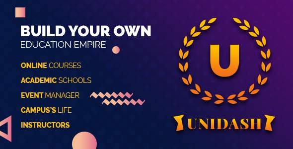 Unidash - WordPress Theme for University and Online Education
           TFx Grant Omar