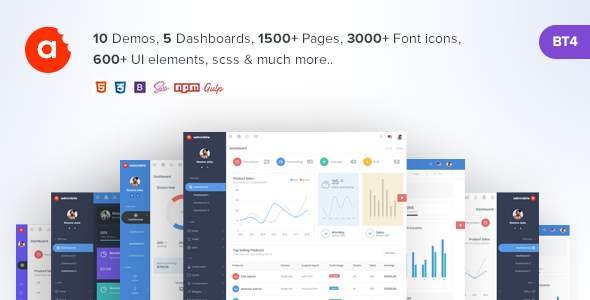 AdminBite Powerful Bootstrap 4 Admin Template
           TFx Hinata Antiman