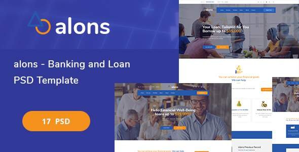 Alons - Banking and Loan PSD Template
           TFx Tye Kouki