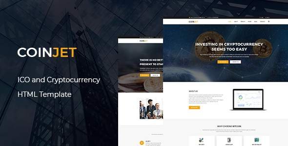 CoinJet | Bitcoin & Crypto Currency  HTML Template
           TFx Andy Rowan
