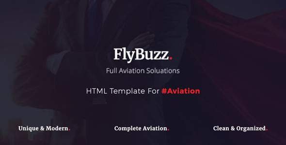 FlyBuzz - Aviation Business HTML Templates
           TFx Jun Wardell