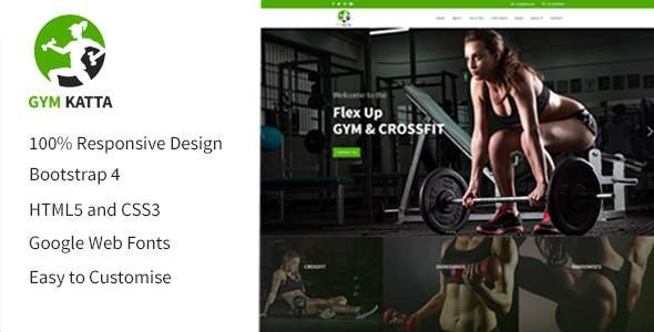 Gym Katta | Gym & Fitness HTML5 Responsive Multipurpose Templates HTML5 Template
           TFx Ricki Khajag