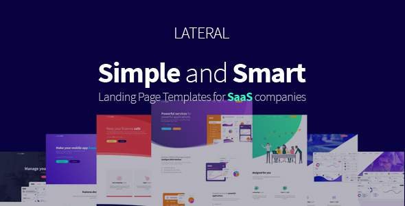 Lateral - Creative SaaS landing page template
           TFx Edwyn Fraser