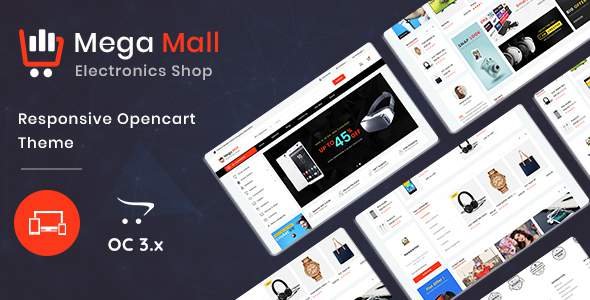 Megamall 3.0.X Opencart MultiPurpose Responsive Theme
           TFx Yuki Pancras