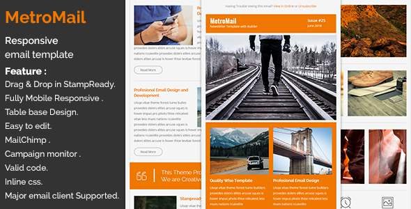 MetroMail - Responsive Email Template with Stampready Builder
           TFx Royal Ryuu