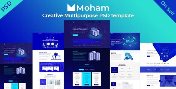 Moham - Creative Multipurpose PSD Templates
           TFx Dudley Leyton