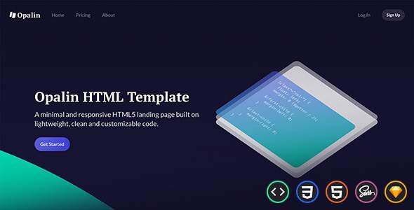 Opalin - Startup HTML Template
           TFx Yoshiro Grey