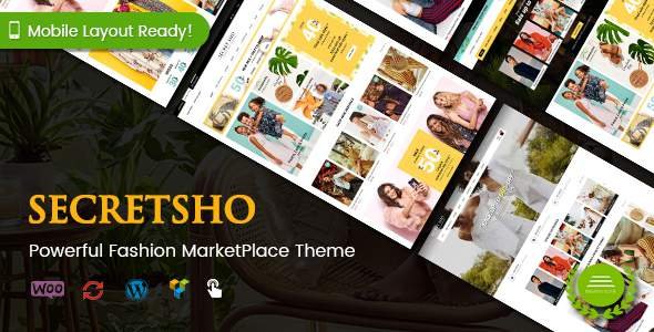 SecretSho - Fashion MarketPlace WordPress Theme
           TFx Grahame Lucan
