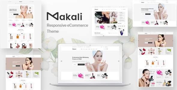 Makali - Cosmetics and Beauty eCommerce Bootstrap4 Template
           TFx Benjamin Devin