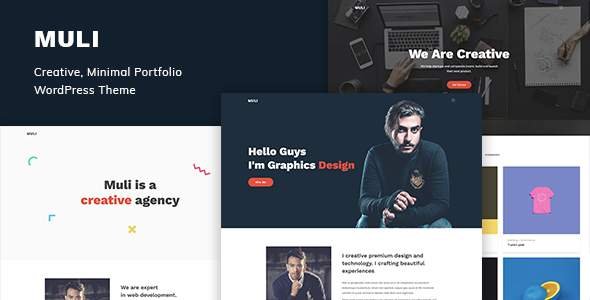 Muli - Creative, Minimal Portfolio WordPress Theme
           TFx Jools Akira