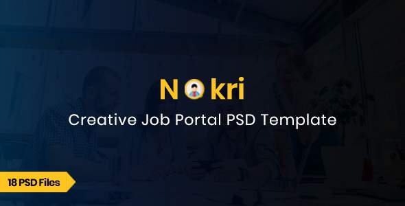 Nokri - Job Board PSD Template
           TFx Emmanuel Made