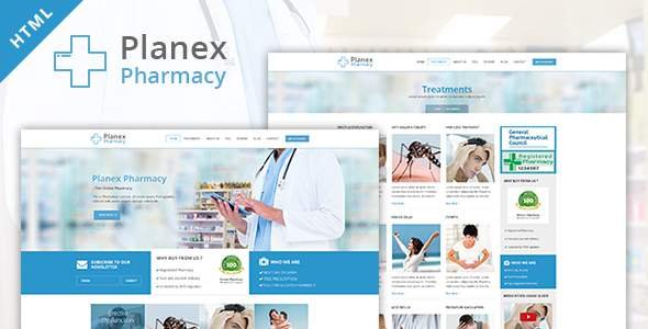 Pharmacy Hospital and Medical HTML Template by WebPlanex
           TFx Bryon Mitchell
