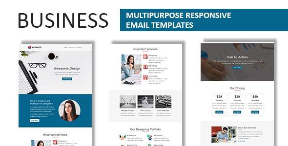 Business - Multipurpose Responsive Email Template with Online StampReady Builder Access
           TFx Davis Jim
