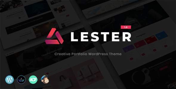 Lester - Creative Portfolio WordPress Theme
           TFx Leo Amos