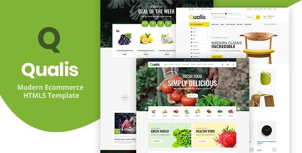 Qualis - Responsive Ecommerce HTML5 Template
           TFx Kazuo Jarred