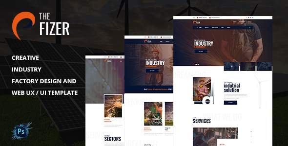 ThePfizer - Industry & Factory PSD Template
           TFx Elijah Kouki