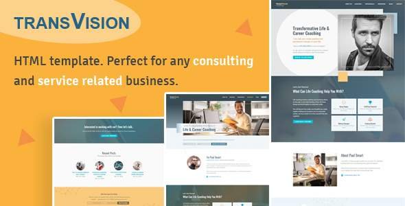 TransVision - Life Coaching & Consulting Template
           TFx Garey Davin