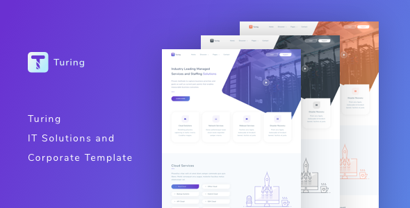 Turing - IT Solutions and Corporate Template
           TFx Edvard Cory