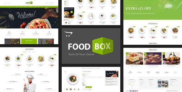 Food Box - Multipurpose Opencart 3.x Responsive Theme
           TFx Gord Merlin