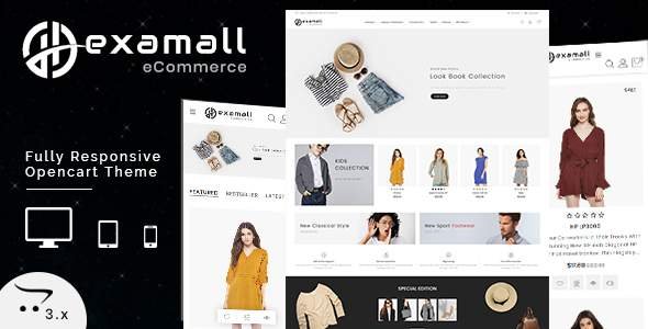 HexaMall 3.0 Opencart MultiPurpose Responsive Theme
           TFx Yuudai Darrin