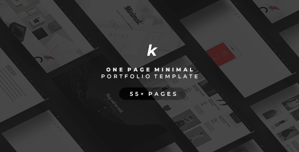 KHONG - Minimal Multi-Purpose Portfolio Template
           TFx Shaun Ash