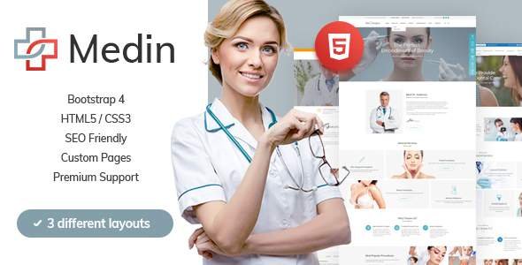 Medin - Medical Clinic HTML Template
           TFx Ingram Macbeth