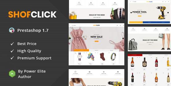 ShopClick - Responsive Prestashop 1.7 Theme
           TFx Kiaran Peers