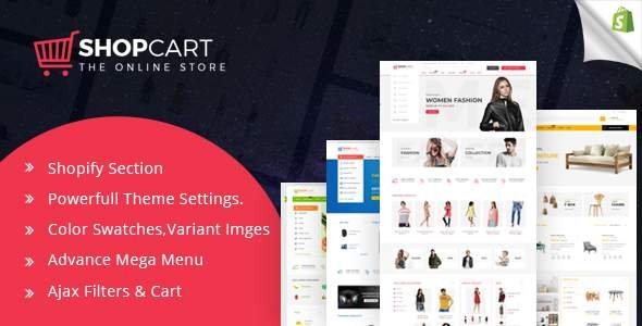 Shopcart - Shopify Multi-Purpose Responsive Theme For Fashion , Furniture , Electronics & Vegetables
           TFx Glanville Bryson