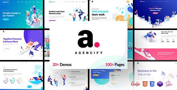 Agencify - Isometric Portfolio Agency HTML Template
           TFx Elsdon Nahuel