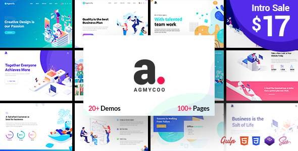 Agmycoo - Isometric Portfolio Agency HTML Template
           TFx Devin Cornelius