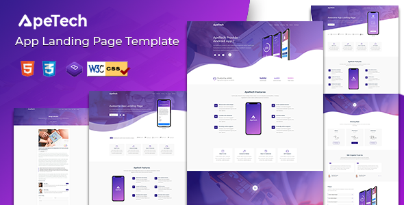 Apetech - App Landing Page
           TFx Cooper Peregrine
