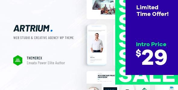 Artrium | Creative Agency & Web Studio WordPress Theme
           TFx Bertrand Hannibal